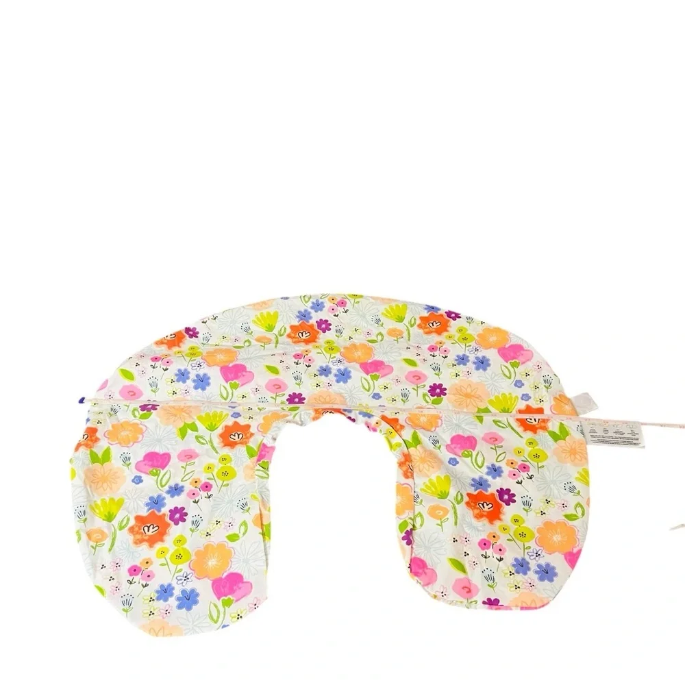 Boppy Floral Nursing Pillow Cover in Pink, Orange, Yellow, Green, Purple Florals